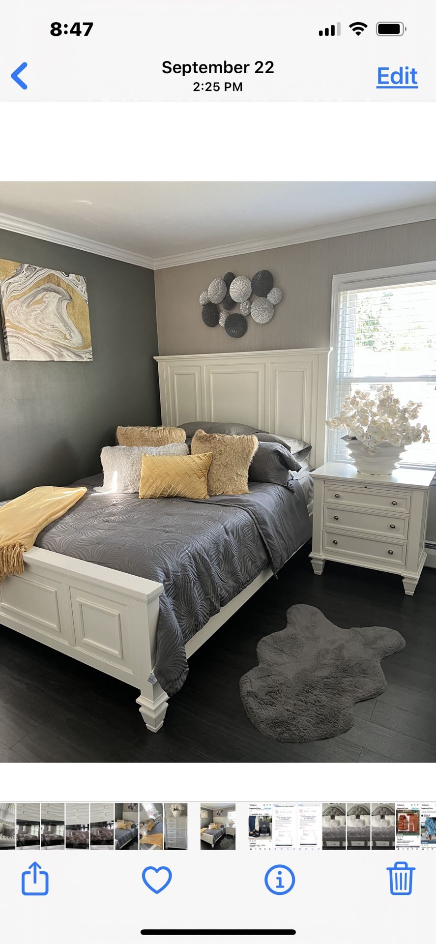 White bedroom sets