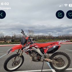 2007 Dirt Bike Honda Crf 250r 