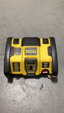 Stanley FatMax 1200A Jump Starter with Air Compressor