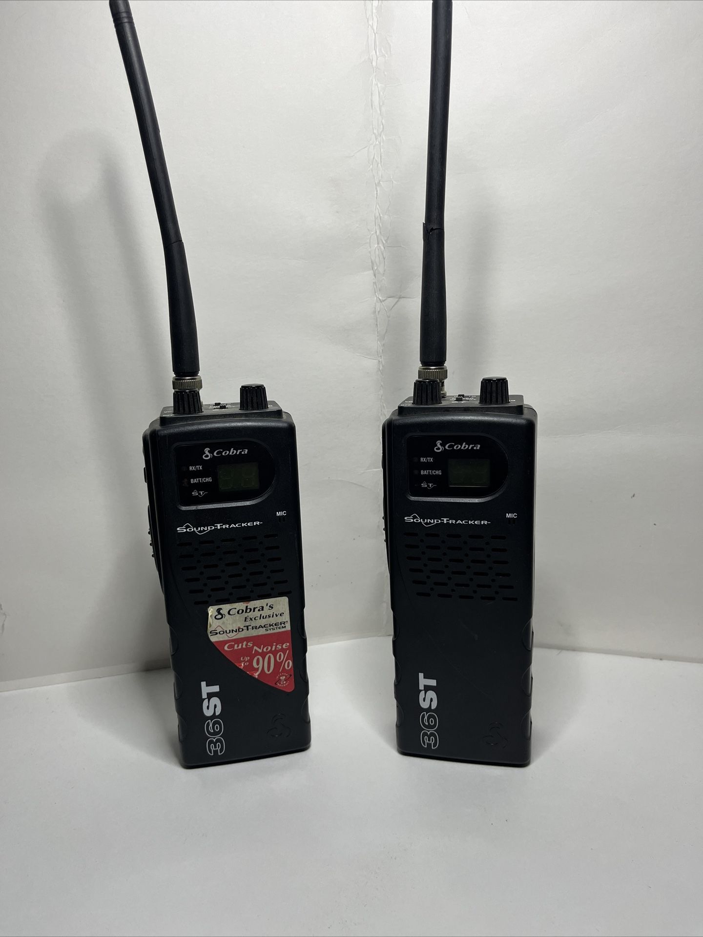 2 Cobra 36 ST Radio Communicators Vintage Original Sticker