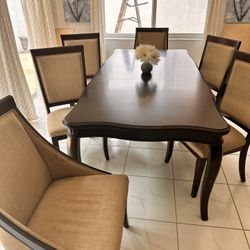 Dining Room Table And 6 Chairs 
