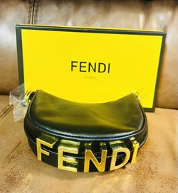 💎✨FENDI Black Leather Bag✨💎