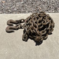⛓️ 22’ Grade 70 Transport Chain – 3/8” Heavy Duty