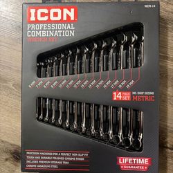 Icon 14pc Wrench Set (metric)