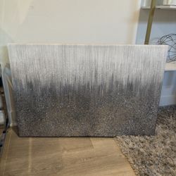 Silver Frame Wall Decoration