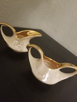 Vintage Pear of China Cream and Sugar