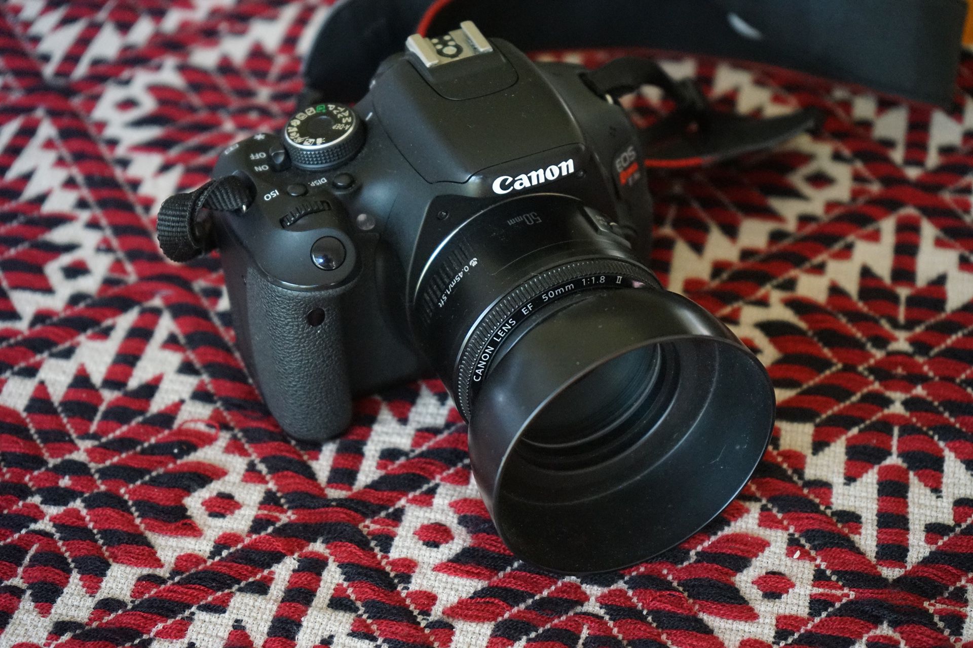 Canon EOS Rebel T3i Digital SLR Camera with EF 50mm f/1.8 STM Lens