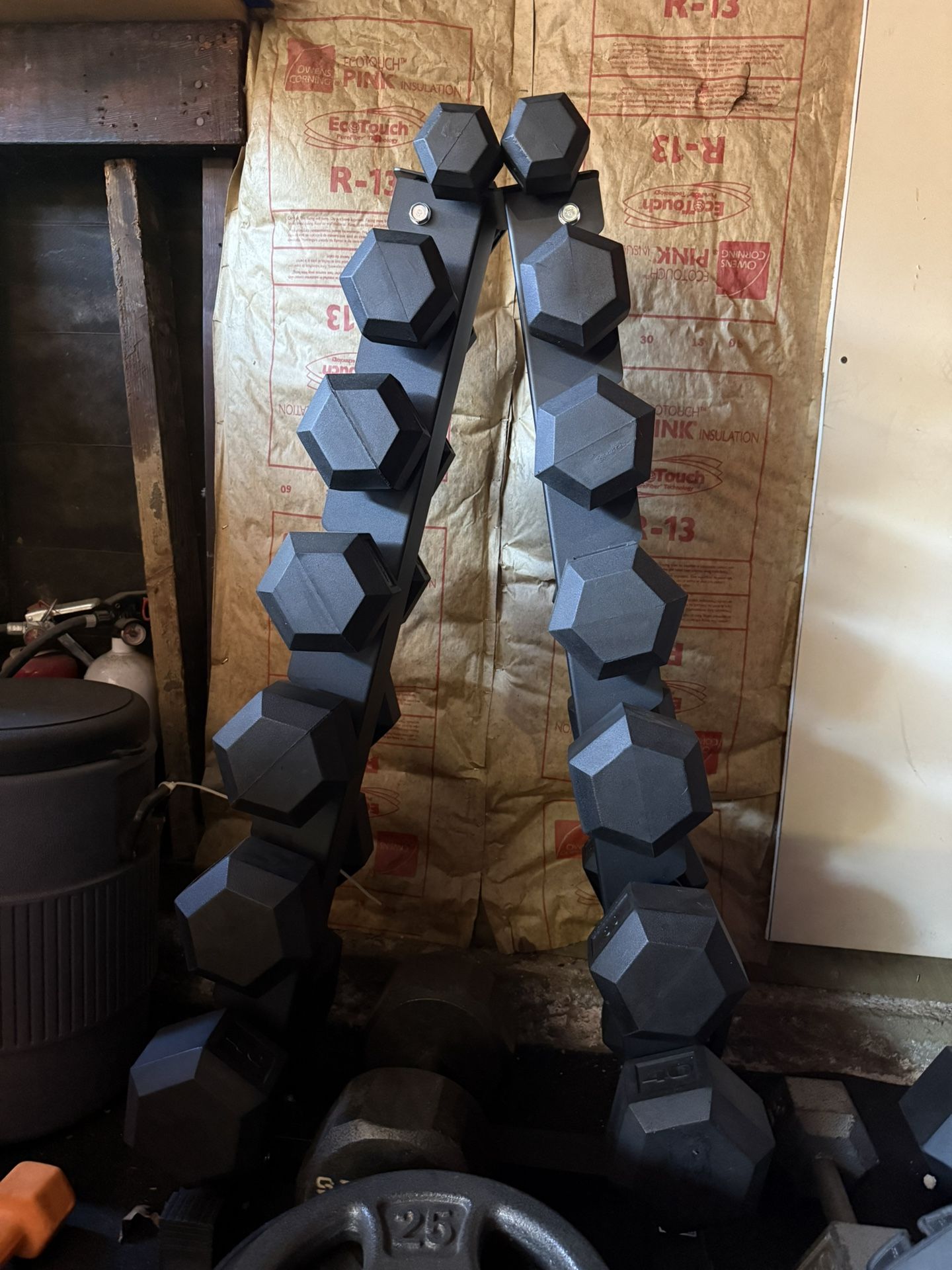 Inspire Dumbbell Set With Rack 