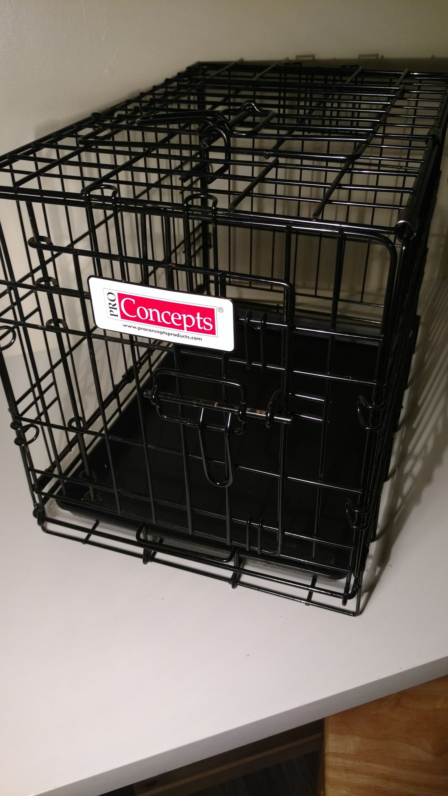 Pro concepts extra small folding dog crate