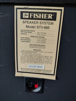 Fisher Speakers