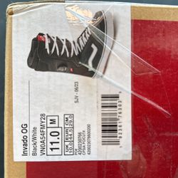 Vans Invado OG Black And White Mens Snowboarding Boots