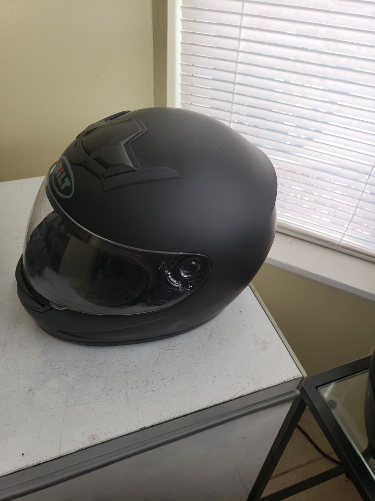 Motorcycle helmet large