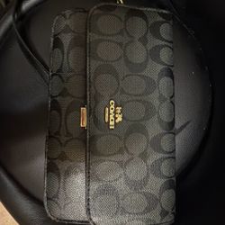 Coach Signature Black bag