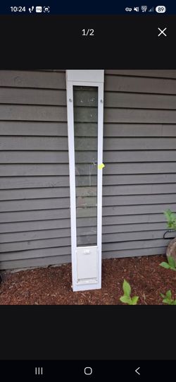 Pet door for slider