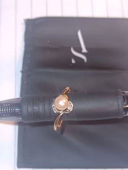 10kt Pearl/ diamond