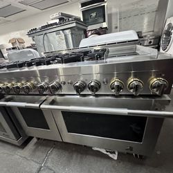 48” Jenn Air Gas Range Stainless Steel