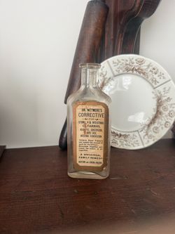 Dr. Wetmore's Corrective Antique Medicine Bottle