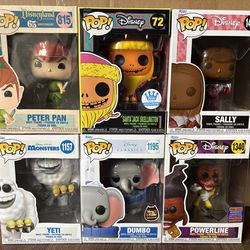 Funko Pops! Variety Disney