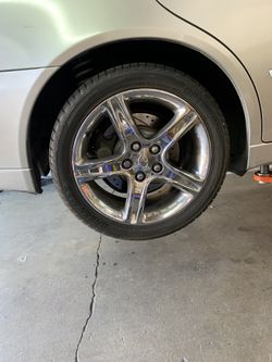 Lexus Is300 Chrome Wheels