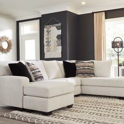 Sectional couch and chair