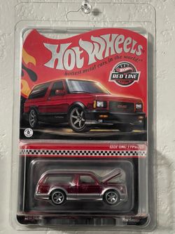 Hot Wheels Red Line Club GMC Typhoon Die-Cast
