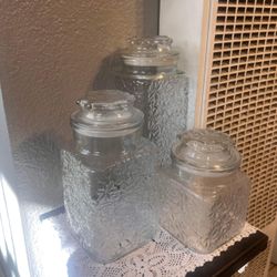 Princess House Tres Containers De Fantasia Para Guardar Especias. 