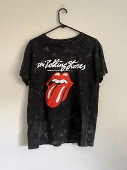 Rolling Stones Tshirt Mens Stone Washed