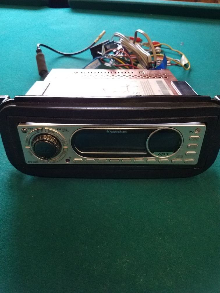 Rockford fosgate rfx9300 head unit
