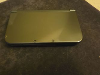 NEW 3ds XL modded black/red, top screen IPS rare.