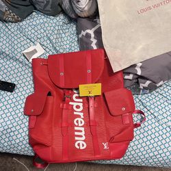 Louis Vuitton x Supreme Christopher Backpack