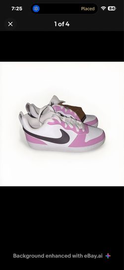 NIKE BLACK PINK LOW DUNK 6 YOUTH NEW NO BOX