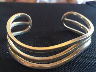 925 sterling silver fancy bracelet 1/2mm grams 29.2 Circumf 6 1/2