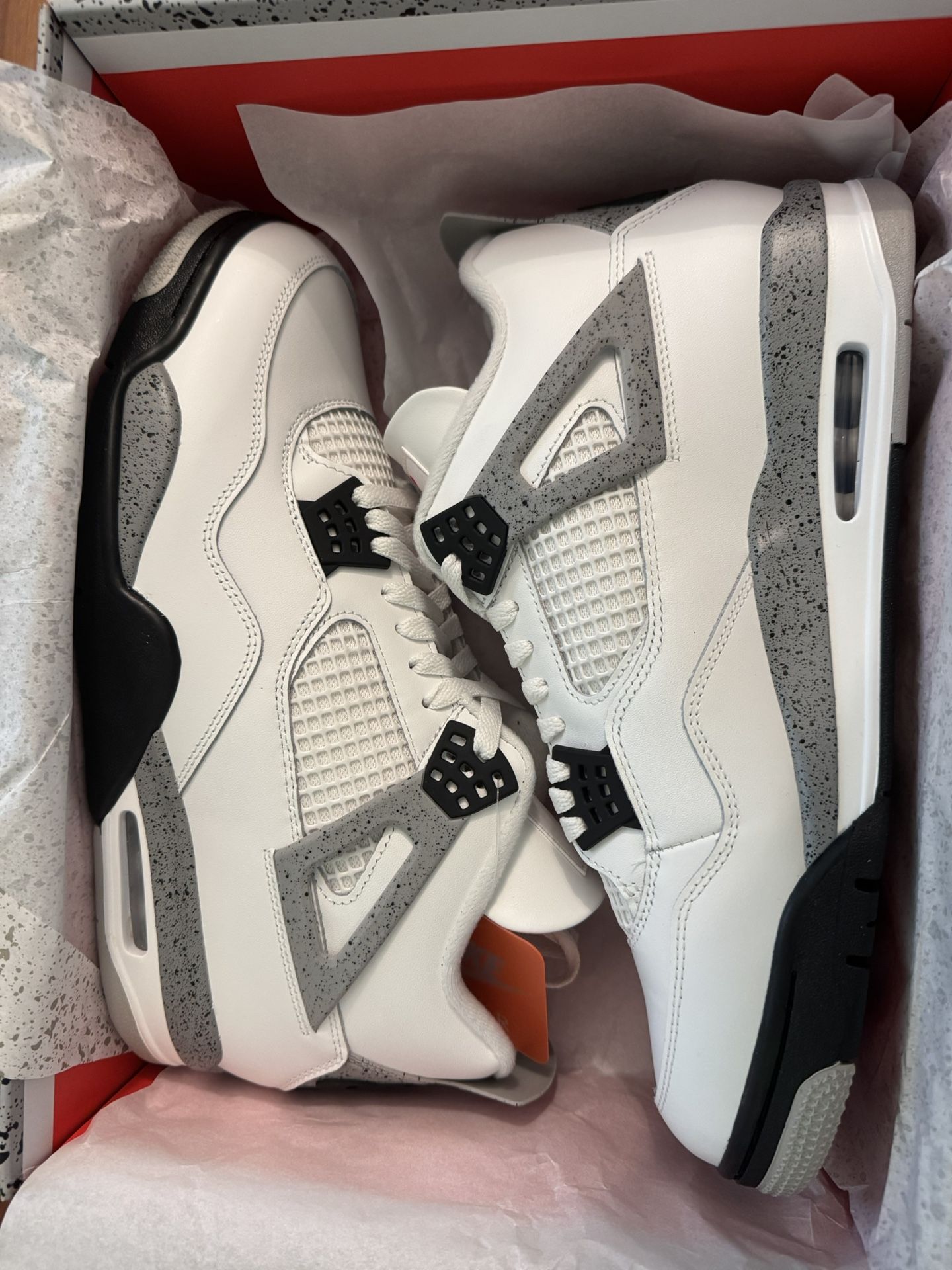 Jordan 4 White Cement Size 13 $230
