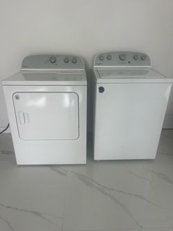 Washer and dryer
