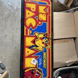 Ms Pac-Man Marquee 