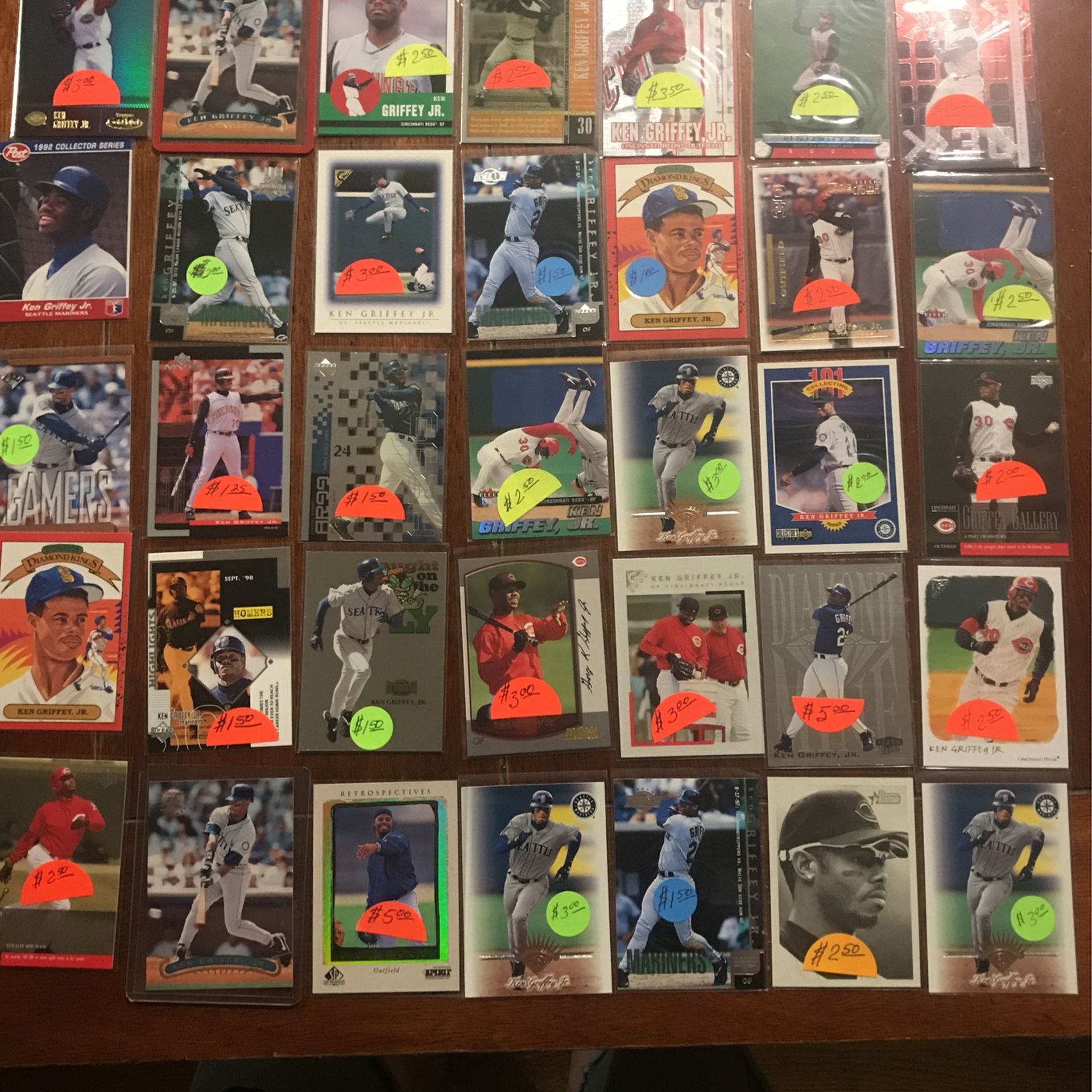 Baseball Ken Griffey Jr. cards