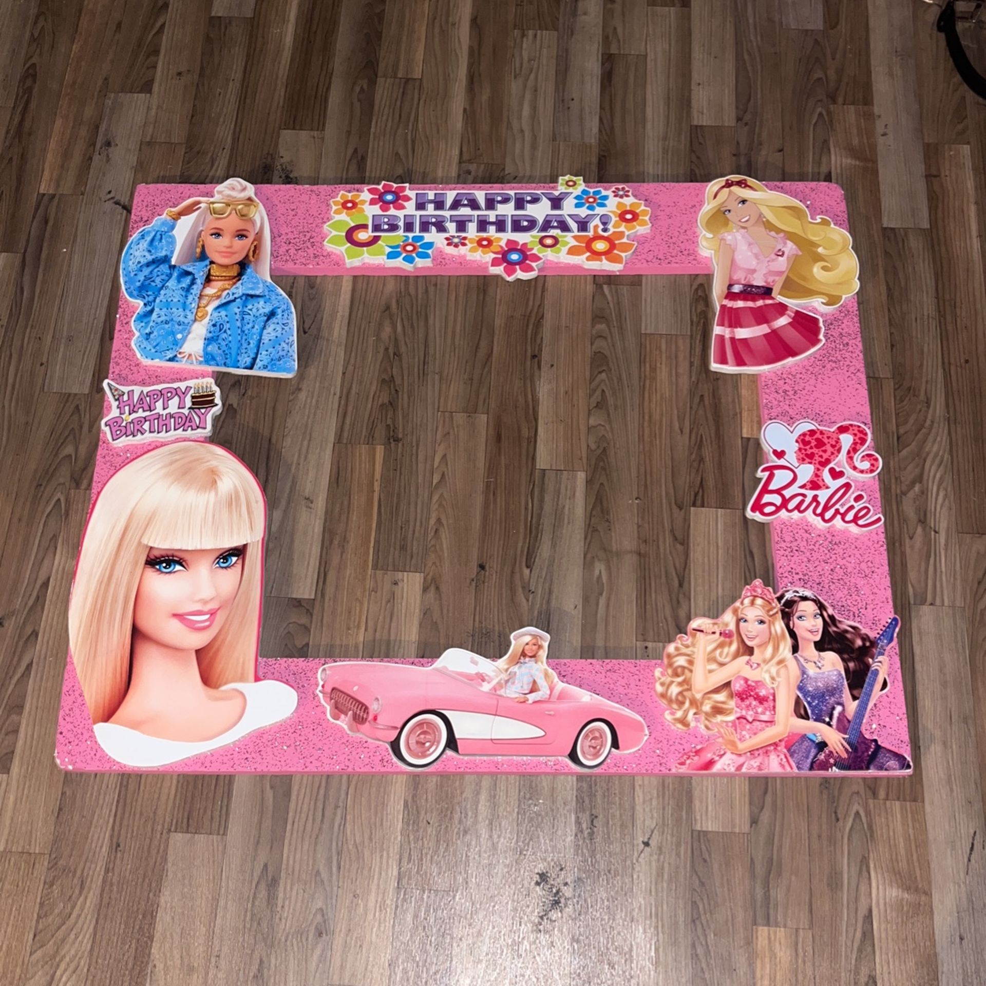 Barbie Birthday Sign 