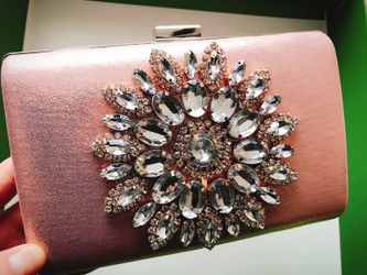 Pink party bag/ wedding bag