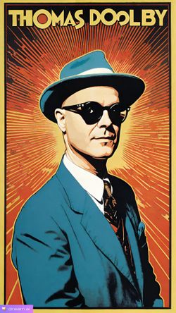 Thomas Dolby Art Print Poster Music