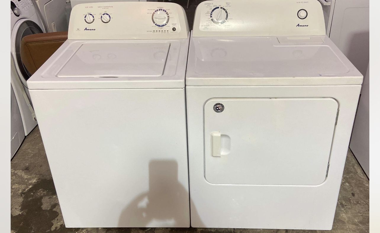 Amana Washer And Dryer