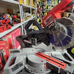 MILWUAKEE M18 FUEL BRUHLESS 7-1/4 SLIDING MITER SAW TOOL ONLY 
