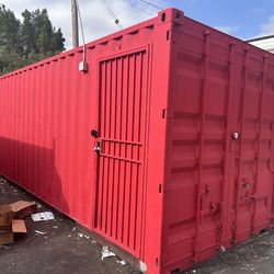 20 foot storage container w Security door. Great condition.