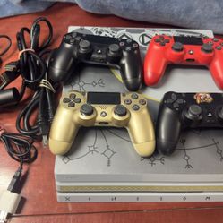 5TB God of war PS4 pro w/ PSVR bundle