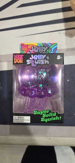 NeeDoh JellySquish Purple