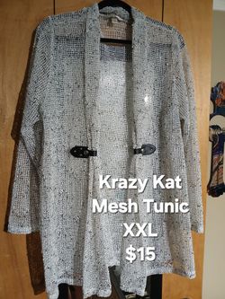 Krazy Kat Mesh Tunic XXL