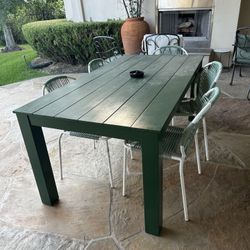 Outdoor Patio Table & Chairs