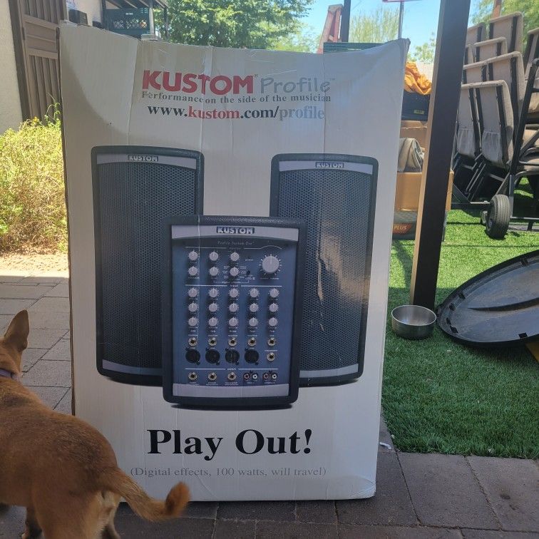 Kustom Profile Digital, Portable PA System