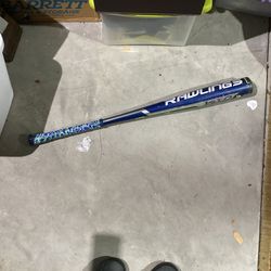 Rawlings VELO BBRV3 BBCOR Baseball Bat 2 5/8" Navy 2016