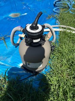 Laser and pool pump