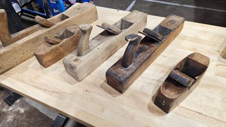 Old Fashioned Wood Hand Planes